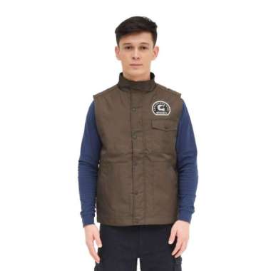 EIGER VITEZA QUILTED VEST - BROWN Brown XXL