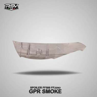 RSV Helmet - RSV HELM SPOILER GPR UNTUK TYPE FFZERO & FF500 SMOKE
