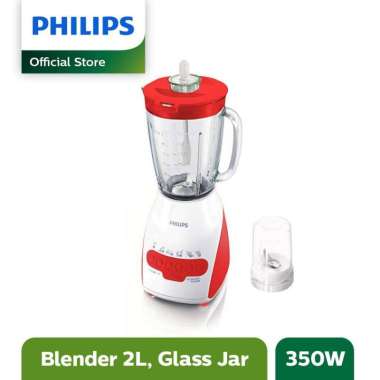 Blender Philips HR-2116 Tango Glass jar ( HR2116 ) merah