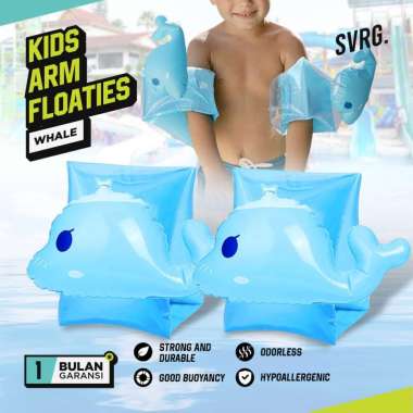 SVRG. Arm Floaties Whale - Pelampung Lengan Tangan Anak