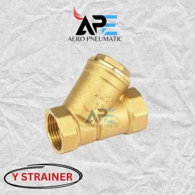 Y STRAINER KUNINGAN/BRASS 3/8 INCH