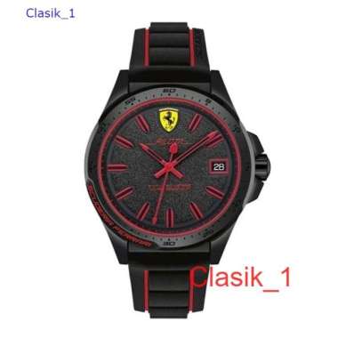 Original 100%!! Jam Tangan Pria Ferrari Scuderia Pilota 0830421 Garansi Resmi 2 Tahun
