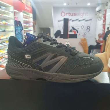 Sepatu Badminton Anak - Anak Hi-Qua Blazer JR Original ! 33 Hitam
