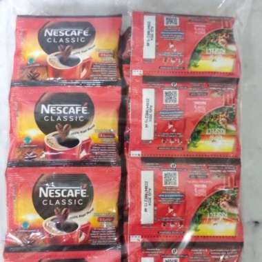 Promo Harga Nescafe Classic Coffee per 10 sachet 2 gr - Blibli