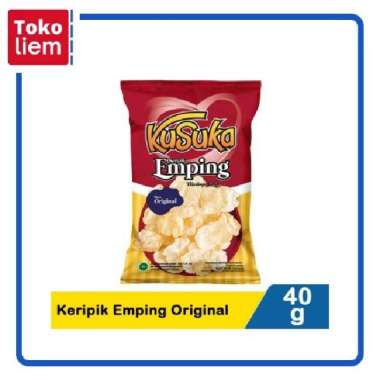 Kusuka Keripik Emping Original 40G