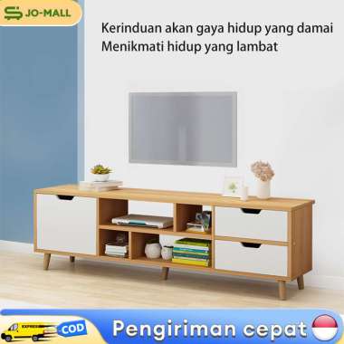 Meja TV Kayu Rak Tv Lemari Tv Model putih/120cm
