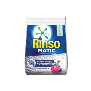 Promo Harga Rinso Detergent Matic Powder Front Load + Molto 2000 gr - Blibli