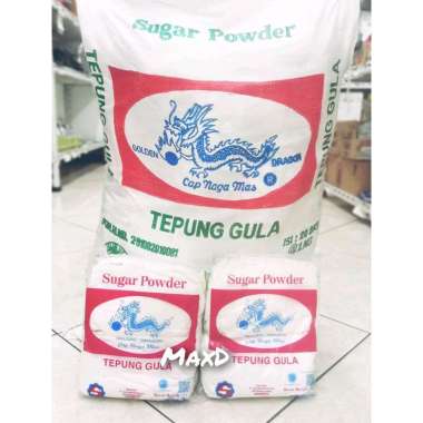 Tepung Gula Cap Naga Mas 1kg × 20 Bks 1 Sak