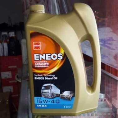 Terbaru Oli Eneos Crdi Synthetic Diesel Ci-4 15W-40 5L New