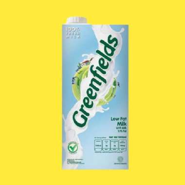 Promo Harga Greenfields UHT Low Fat 1000 ml - Blibli