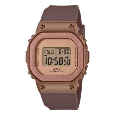 CASIO ORIGINAL - CASIO G-SHOCK GM-S5600UBR-5DR - JAM TANGAN WANITA JAM WANITA NG - Resin G SHOCK GSH