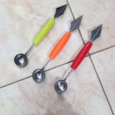 Coctail buah/Alat kerokan buah bulat/ Pengerok buah