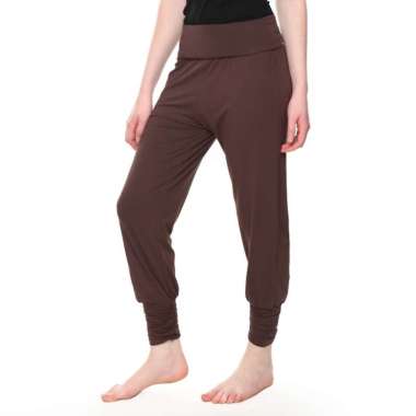VERISH Celana Panjang Harem Yoga Pria / Man Yoga Pant / Harem Pant Zahra Men / Zahra Pants L Coklat
