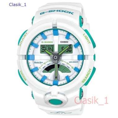 Original 100%!! Casio G-Shock GA-500WG-7ADR - Jam Tangan Pria - Putih