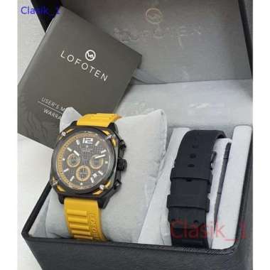 Original 100%!! Jam Tangan Pria Lofoten 6524 Lofoten 6524MB Yellow