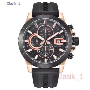 Original 100%!! Jam Tangan Pria Lofoten 6529 Sapphire Rosegold Black