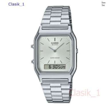 Original 100%!! Jam Tangan Unisex CASIO AQ-230A-7AMQYDF Garansi Resmi