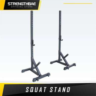 Squat Stand STRENGTHBAE - Home Gym Tiang Barbell Bisa Bench Press