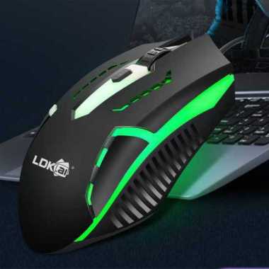 LDKAI Mouse Gaming USB Wired LED RGB 1200 DPI