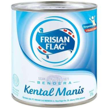 Promo Harga Frisian Flag Susu Kental Manis Putih 370 gr - Blibli