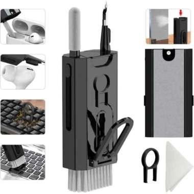DEMIUM Sikat Pembersih Keyboard Cleaning Brush 8 in 1 with Liquid Q8 Kiboard Komputer Keyboard Murah