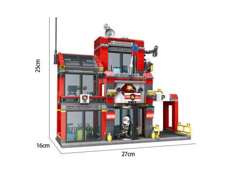 Xingbao XB14006 Fire Fighting / Mainan Balok Susun Merk Xingbao