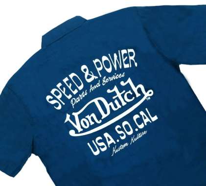Von Dutch Workshirt 1052 Navy Blue XXL