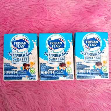 Frisian Flag Nutribrain Omega Susu UHT Plain 115ml