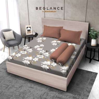 [PREMIUM] BEGLANCE Microsuede Sprei 180x200 Tinggi 30cm B2 Minimalis - Varian Motif Capella