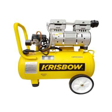 Krisbow Air Compressor Kompresor Angin 1 Hp 24 Ltr 8 Bar 1p Crpdco012