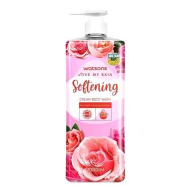 WATSON Bodywash 1 Liter Sabun Cair Watson 1000ml Softening