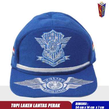 Topi Lantas Pama - Topi Pilkep Lantas Pama Laken Perak