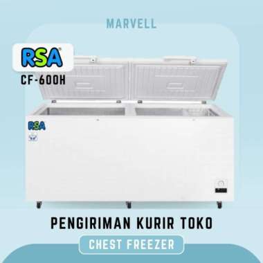 Rsa Cf-600H Chest Freezer Box Chest Freezer 500 Liter Resmi