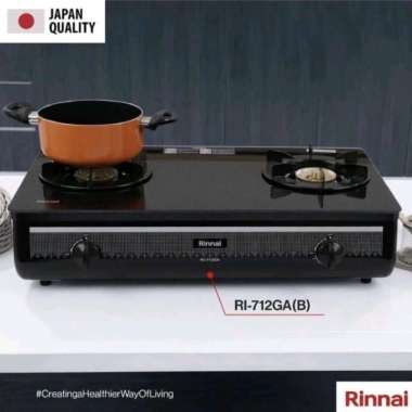 Kompor Gas Rinnai 2 tungku RI-712(GA)