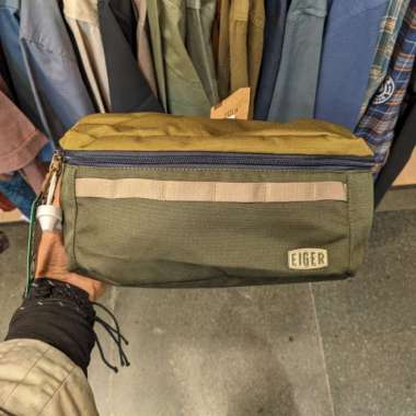 EIGER TAS PINGGANG DERAIL WAIST BAG 2L - OLIVE