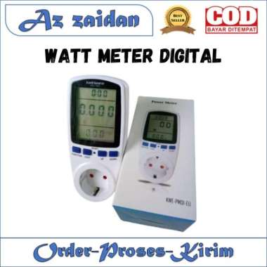 Watt Meter Digital Pengukur daya listrik, Voltmeter,Kwh meter
