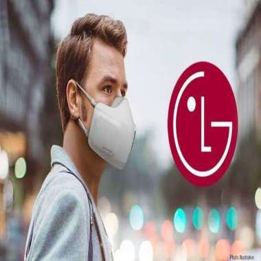 LG Mask Wearable Air Puricare (masker)