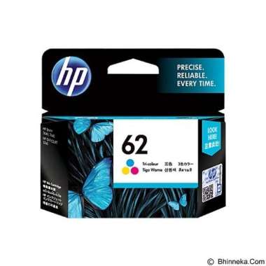 HP Tri-color Ink Cartridge 62 Color & Black - Original Garansi Resmi Color