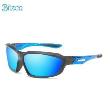 BITZEN Kacamata Sepeda Pria Dan Wanita Polarized Sunglasses - BZ16 Merah