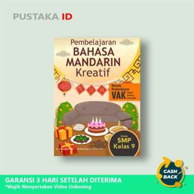 Buku Pembelajaran Bahasa Mandarin Kreatif untuk SMP Kelas 9