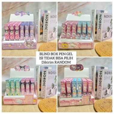 Pen Gel Blind Box / Pulpen Surprise Box / Lucky Box Pen Mistery Box / Pulpen Gel Surprise Box / Blin