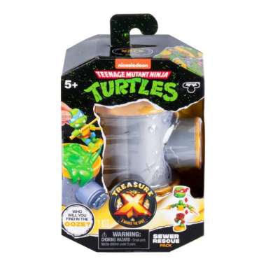 Mainan Treasure X TMNT Sewer Rescue Pack (Random)