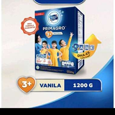 Promo Harga Frisian Flag Primagro 3 Vanilla 1200 gr - Blibli