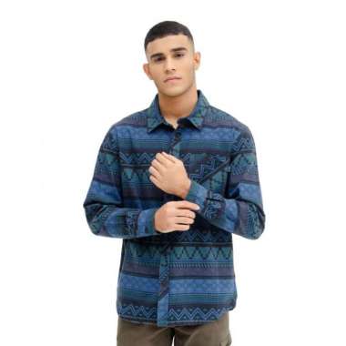 EIGER POZA RICA FLANNEL SHIRT Navy 4XL