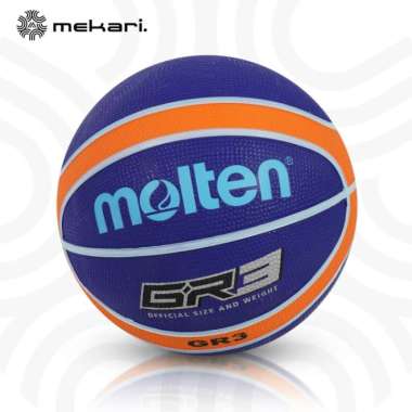 Bola Basket Molten GR3 Blue ( Outdoor ) -