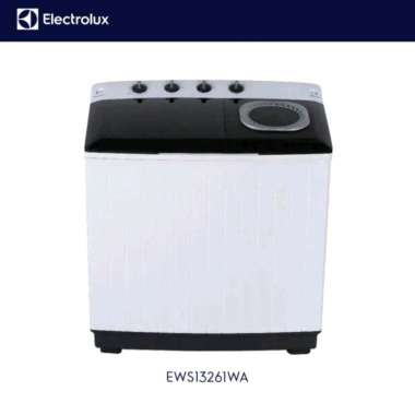 ELECTROLUX EWS13261WA Mesin Cuci Twin Tub 2 Tabung 12 Kg Low Watt