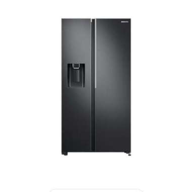 SAMSUNG KULKAS SIDE BY SIDE RS64R5141B4 ICE MAKER 676L ( MEDAN )