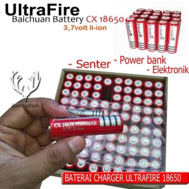 Baterai Cas Ultrafire 18650 9900mah