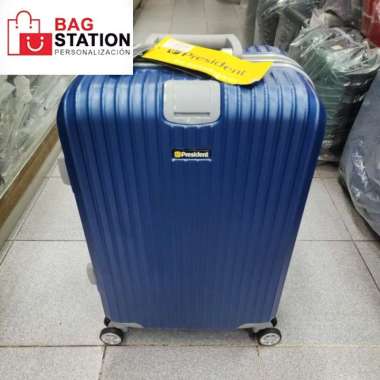 TAS PAKAIAN KOPER CABIN PRESIDENT 20 IN FRAME TSA LOCK 5284 ORIGINAL - Blue Blue