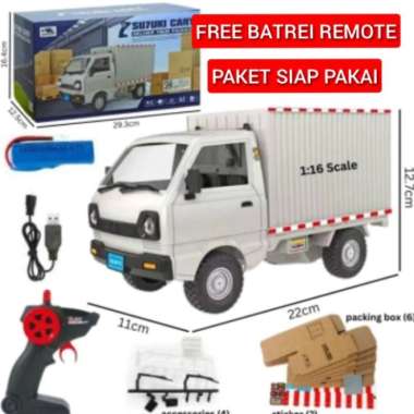 PROMO MAINAN MOBIL REMOTE CONTROL MODEL PICKUP RC PICKUP SKALA 1:16 BAWAAN+CADANGAN PICKUP BOX